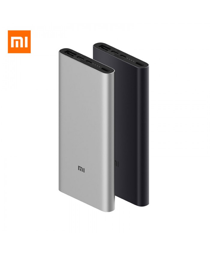 Xiaomi Mi 10000mAh Power Bank V3 Dual Input/Output Fast Charge 18W